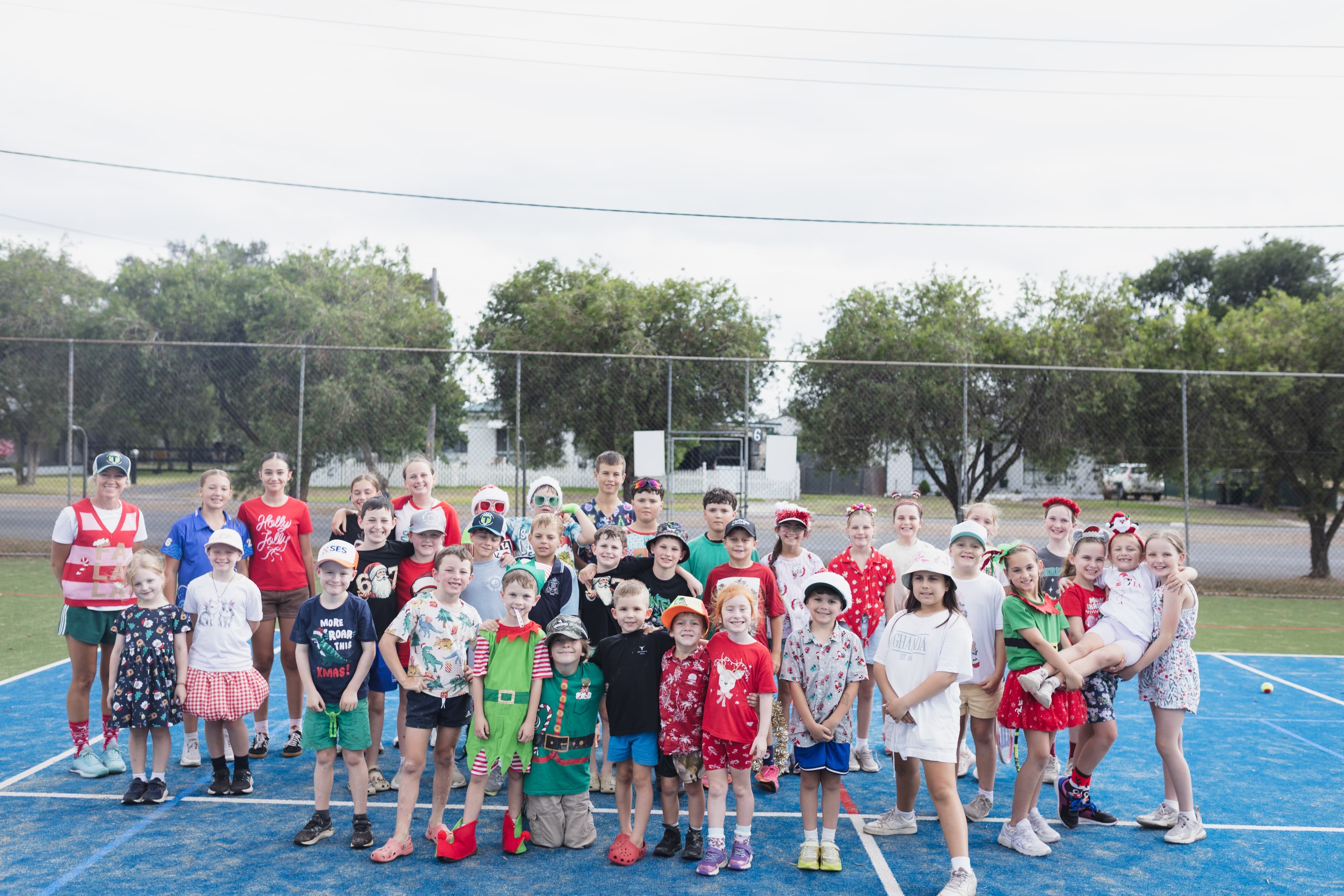 Tennis with T cover