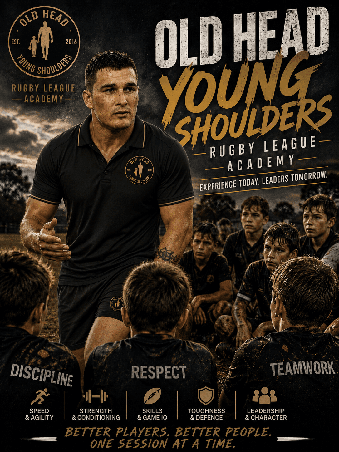 Old Head Young Shoulders Rugby League Academy cover